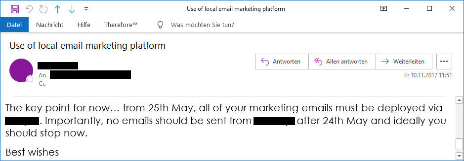 Canon GDPR is coming Canon GDPR is coming