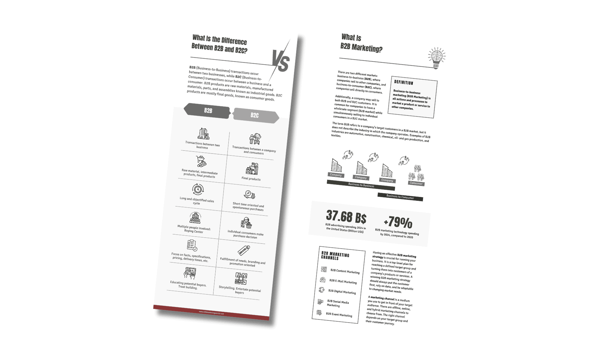 B2B Marketing Infographic