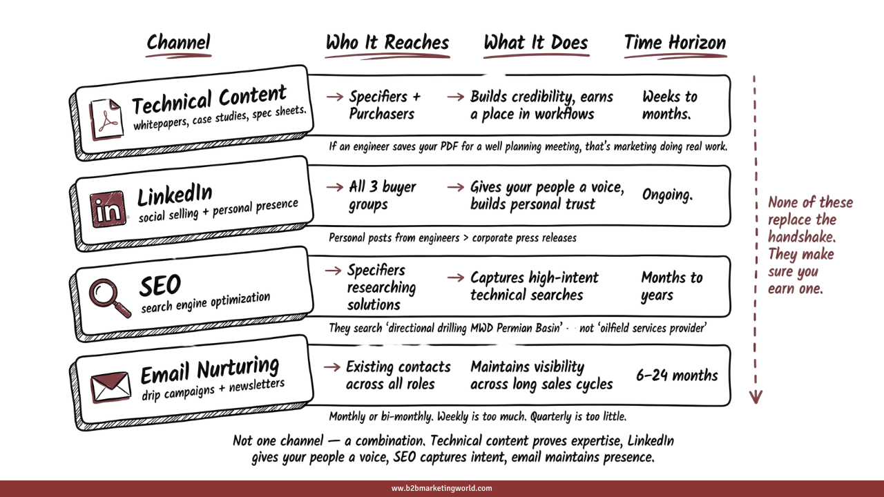 Digital Channels That Work in Oils and Gas Drilling Marketing - B2B Marketing World Digital Channels That Work in Oils and Gas Drilling Marketing