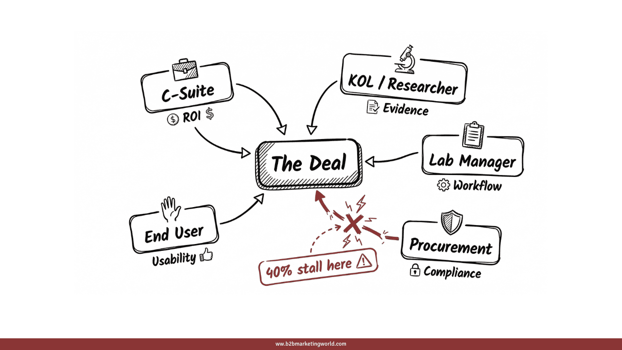 Influence of the Life Sciences Buying Center - B2B Marketing World Influence of the Life Sciences Buying Center