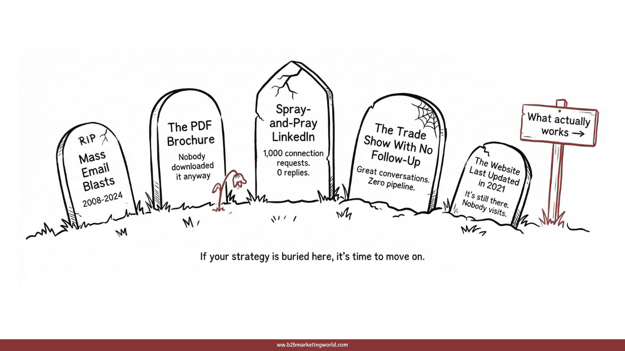 The graveyard of classic B2B logistics industry marketing